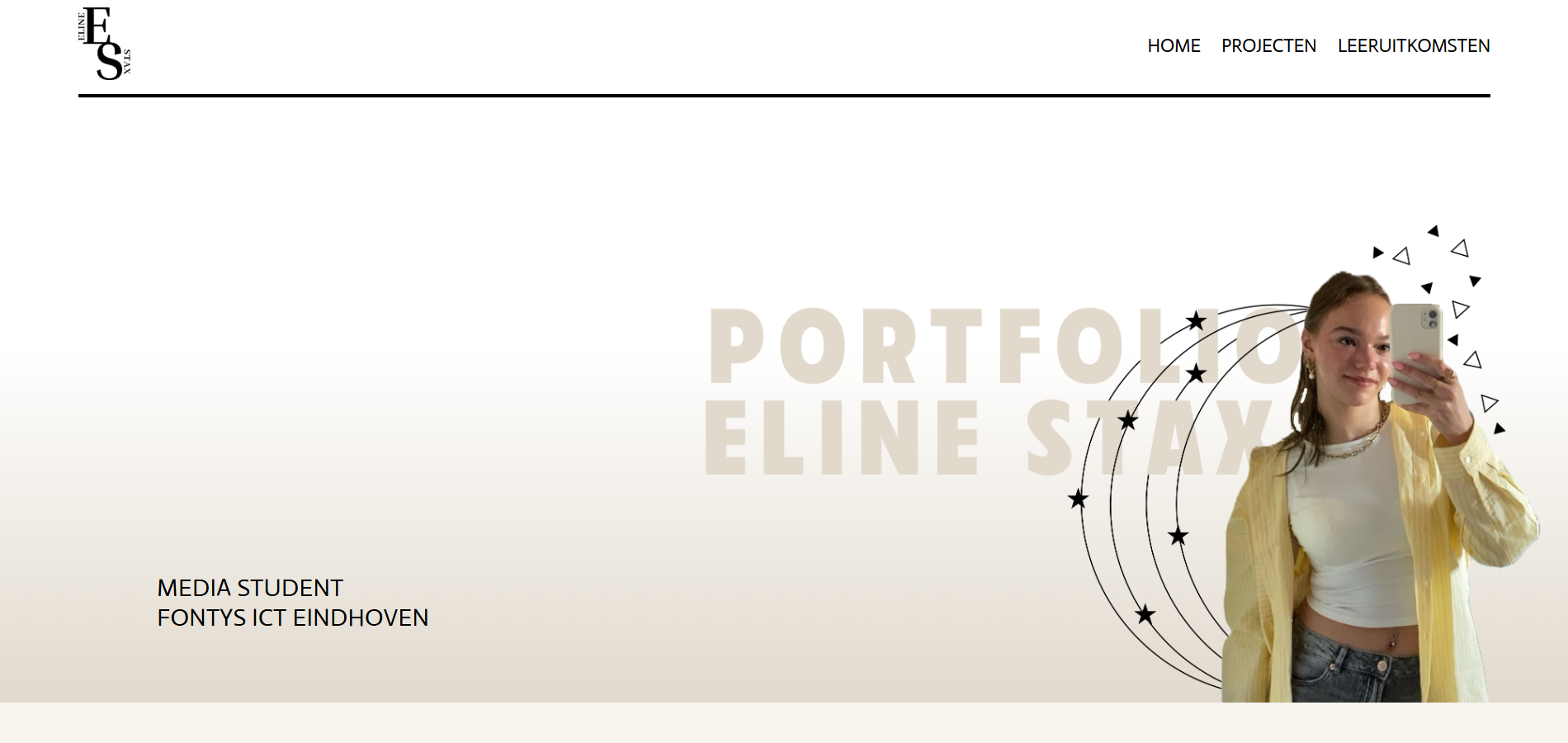 Semester portfolio website