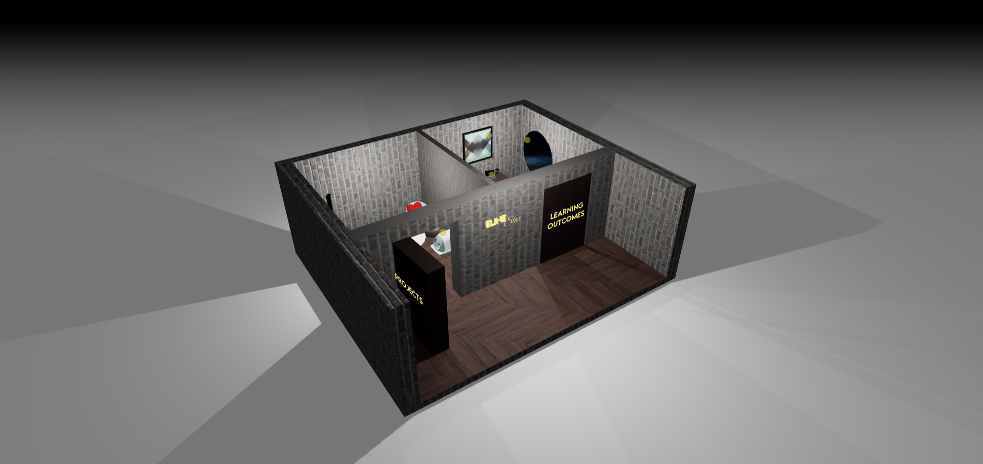 Huiskamer 3D design